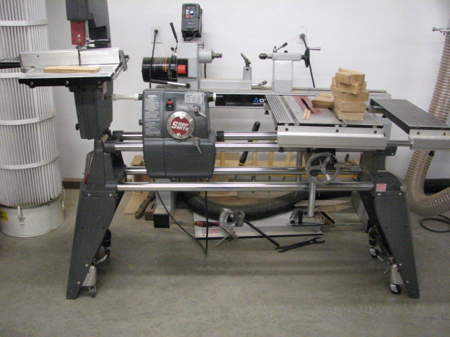 photo of a Shopsmith multi-purpose woodworking tool
