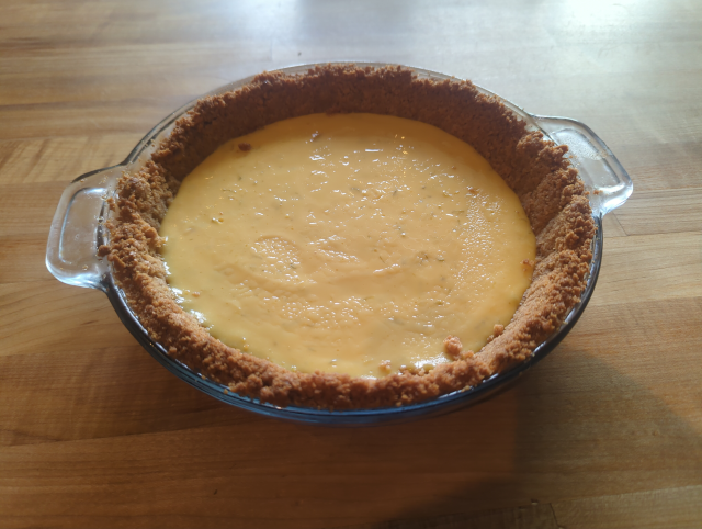 photo of my key lime pie