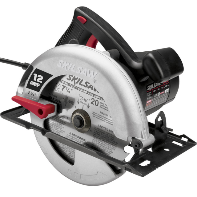  photograph of a Skilsaw circular saw