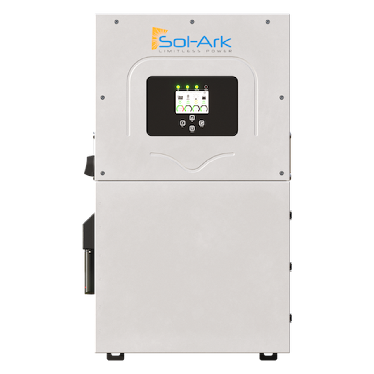 commercial photo of a Sol-Ark 15k residential solar inverter